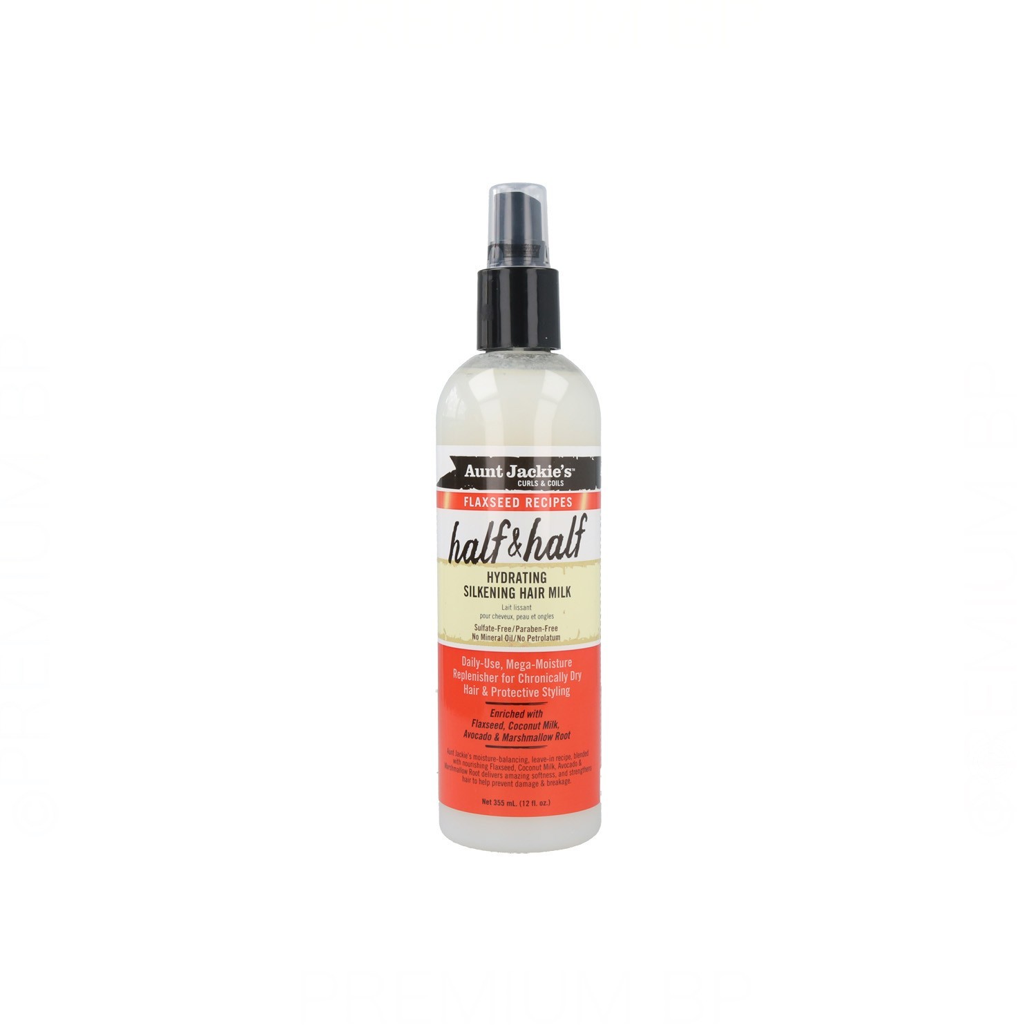 Aunt Jackie'S C&C Flaxseed Half&Half Hair Milk Spray 355 ml