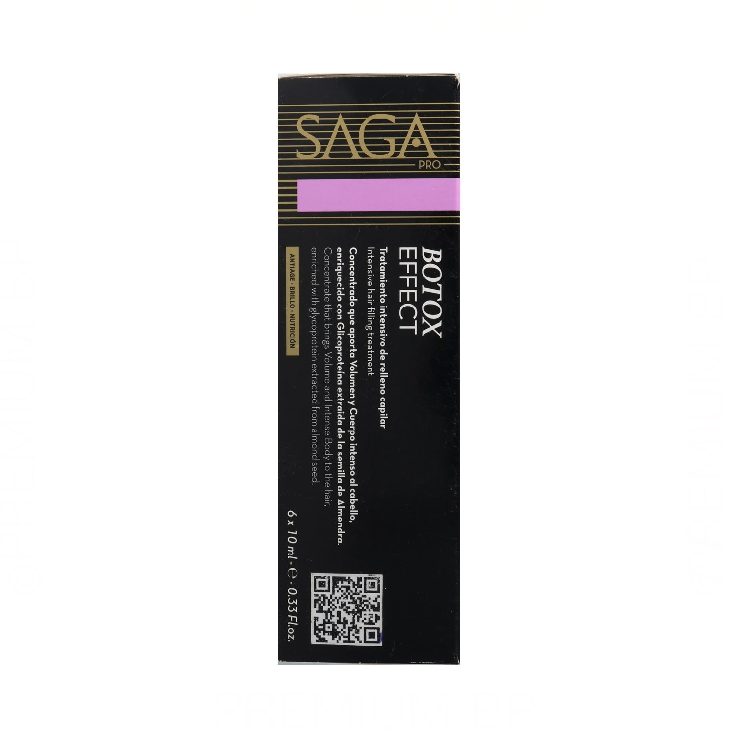 Saga Botox Effect Tratamiento Volumen y Cuerpo 6x10 ml