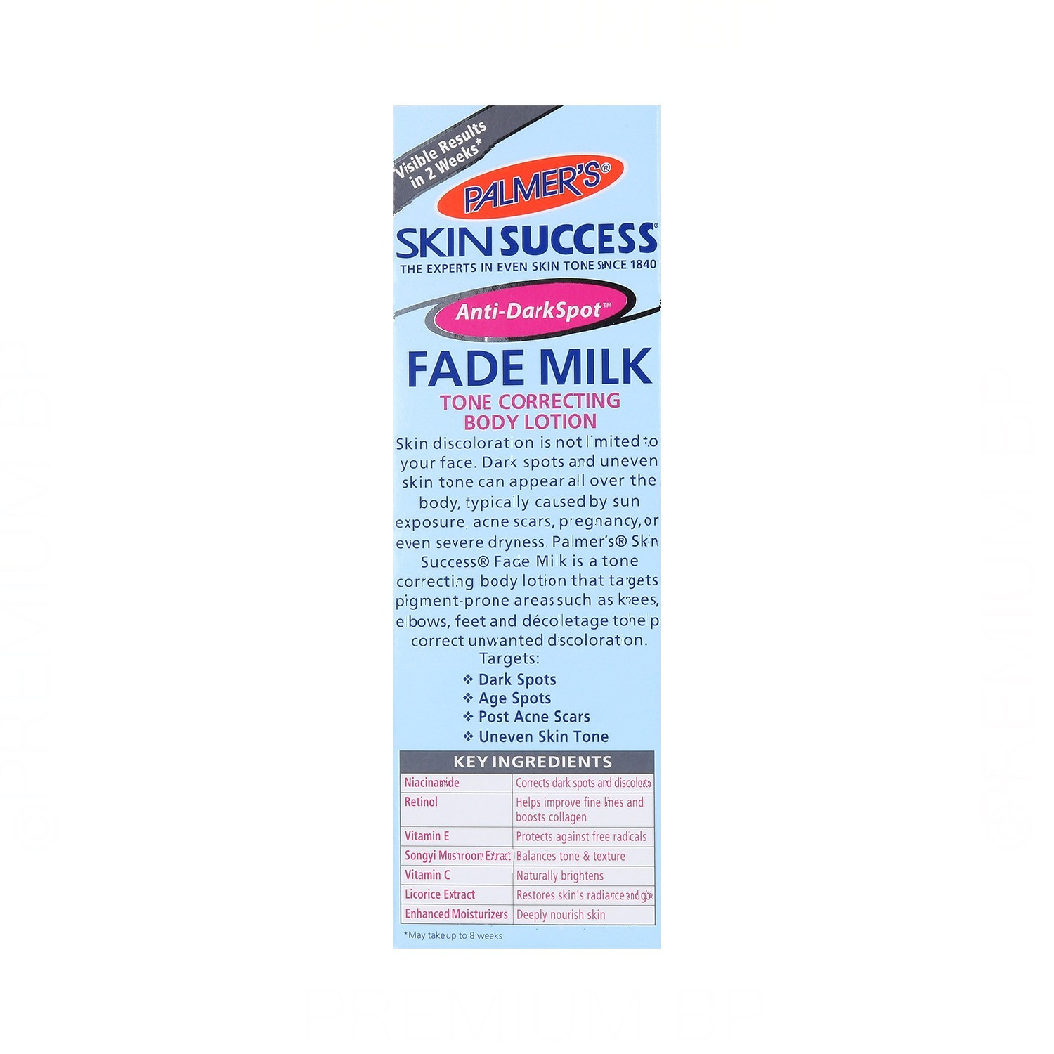 Palmers Skin Success Fade Milk Eventone 250 Ml