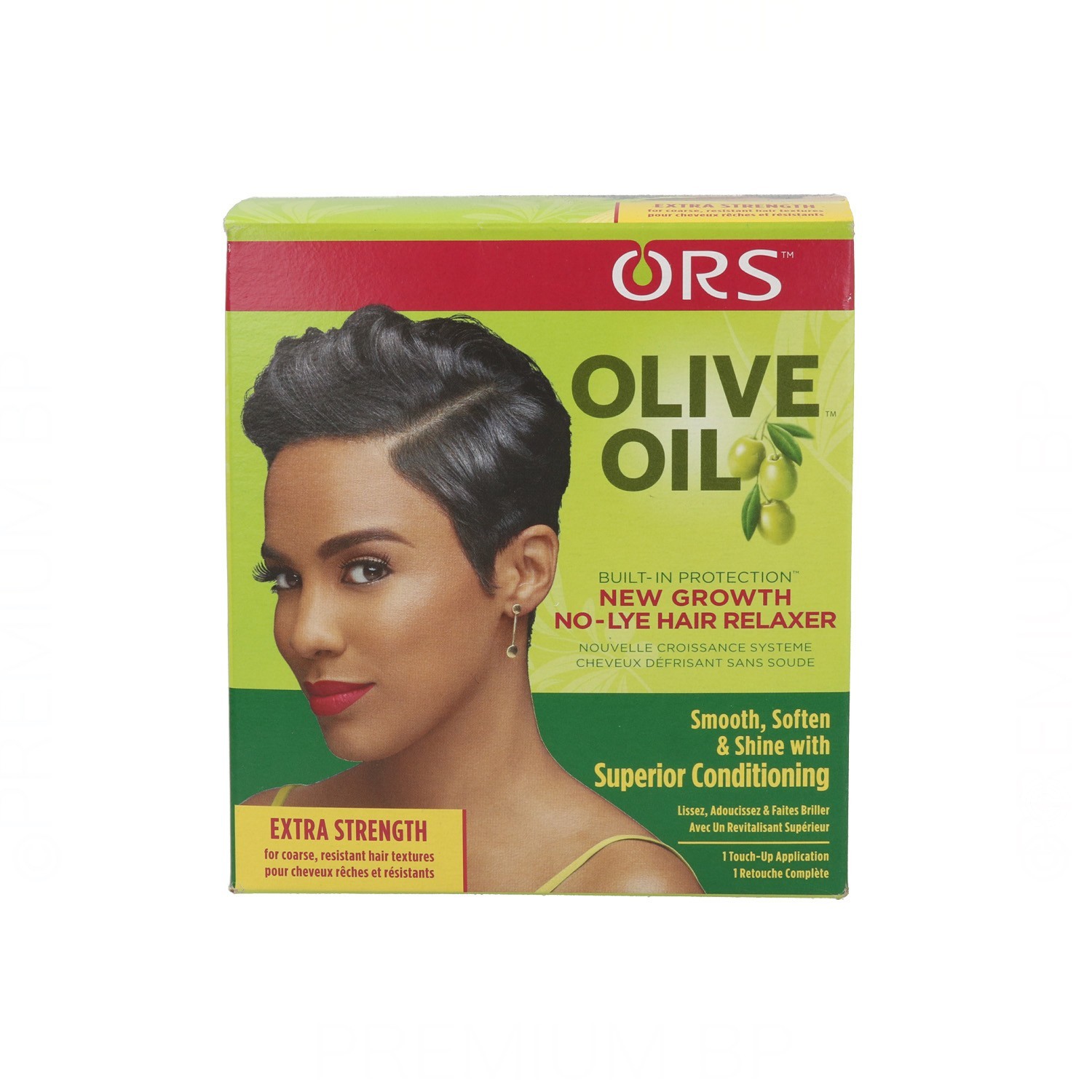 Ors Olive Oil New Growth No-Lye Relaxer Kit Ex-Strength