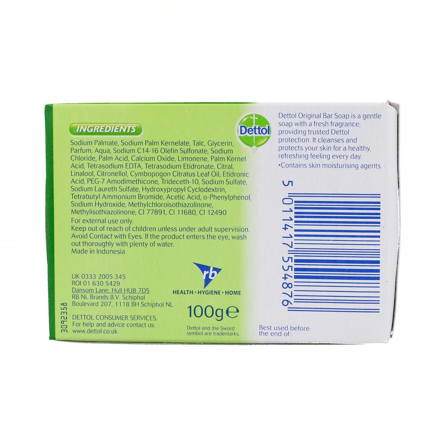 Dettol Antiseptic Soap Original 120 Gr