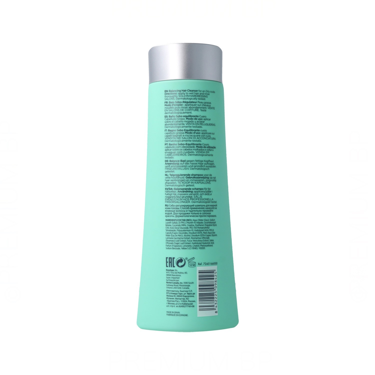 Revlon Eksperience Sebum Control Baño Limpiador Equilibrante/Champú 250 ml