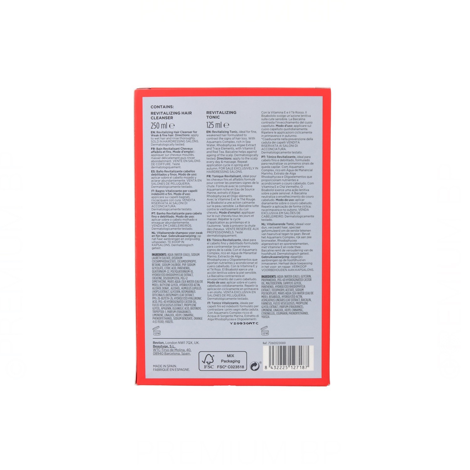 Revlon Professional Eksperience Temporary Anti Hair Loss (Tónico)