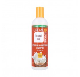 Creme Of Nature Coco Milk Detangler & Acondicionador Champú 354 ml