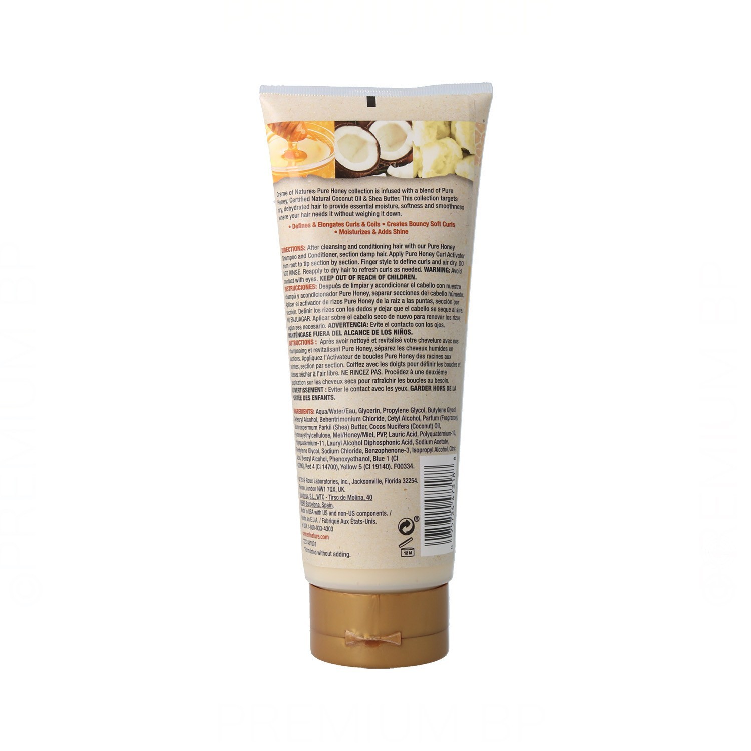 Creme Of Nature Pure Honey Activateur Boucles 10.5OZ/310ML