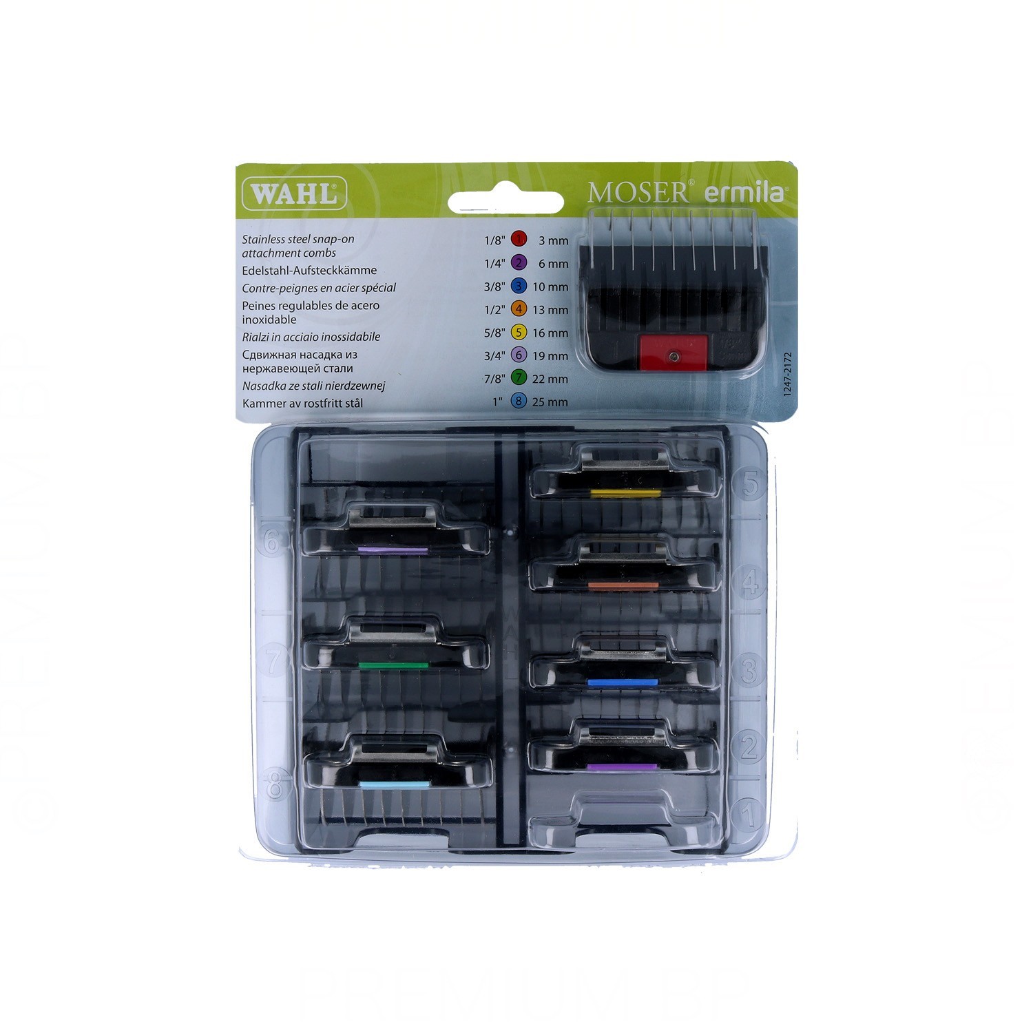 Wahl Pacote Pentes Metal (1247-7440)