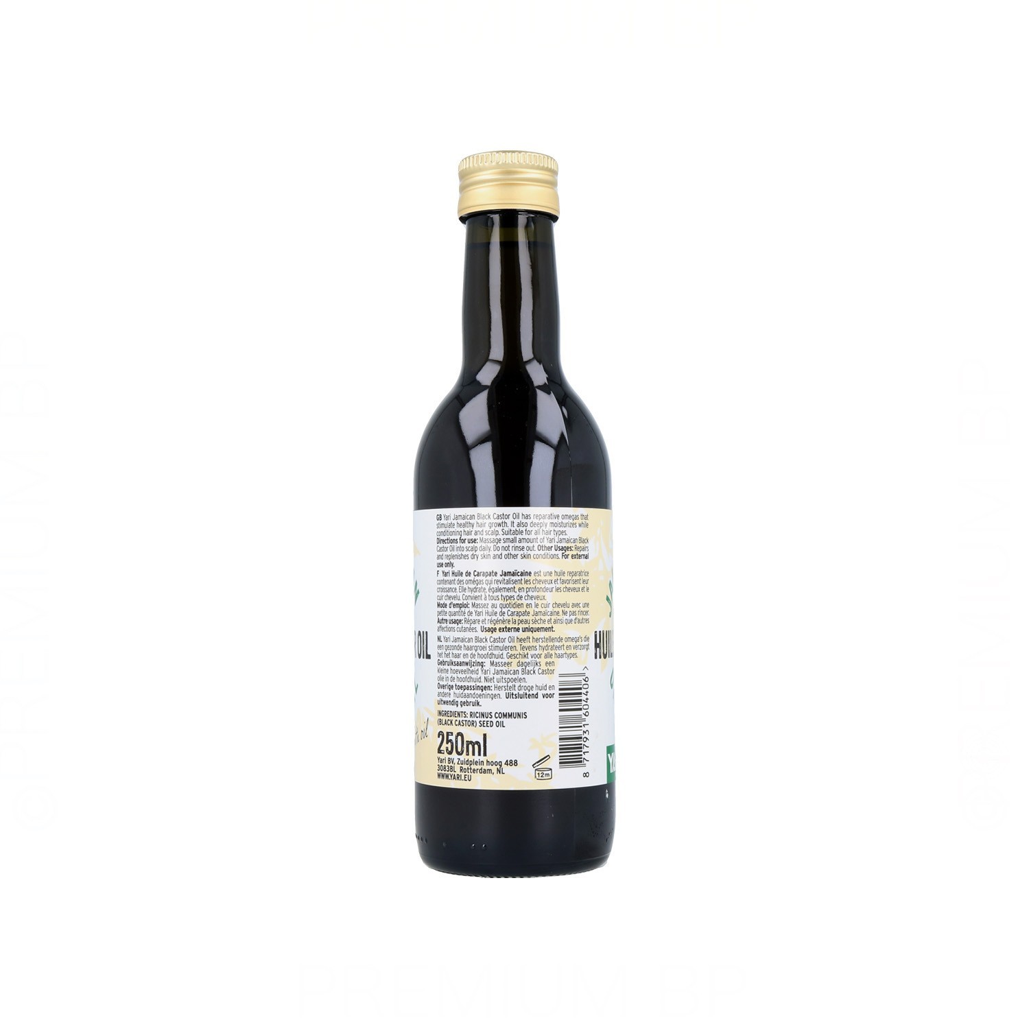 Yari Pure Óleo Jamaican Black Castor 250 ml