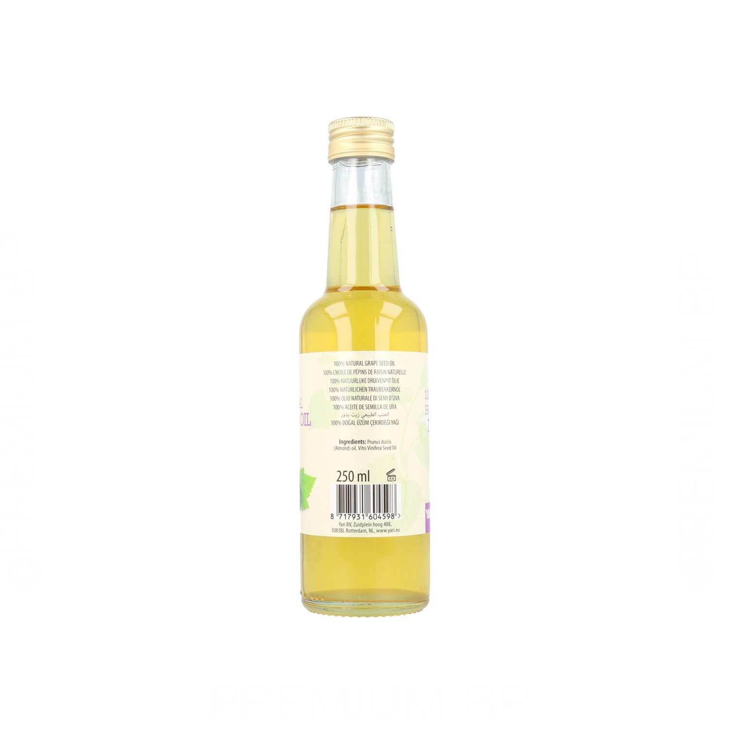 Yari Natural Huile de Pépins de Raisin 250 ml