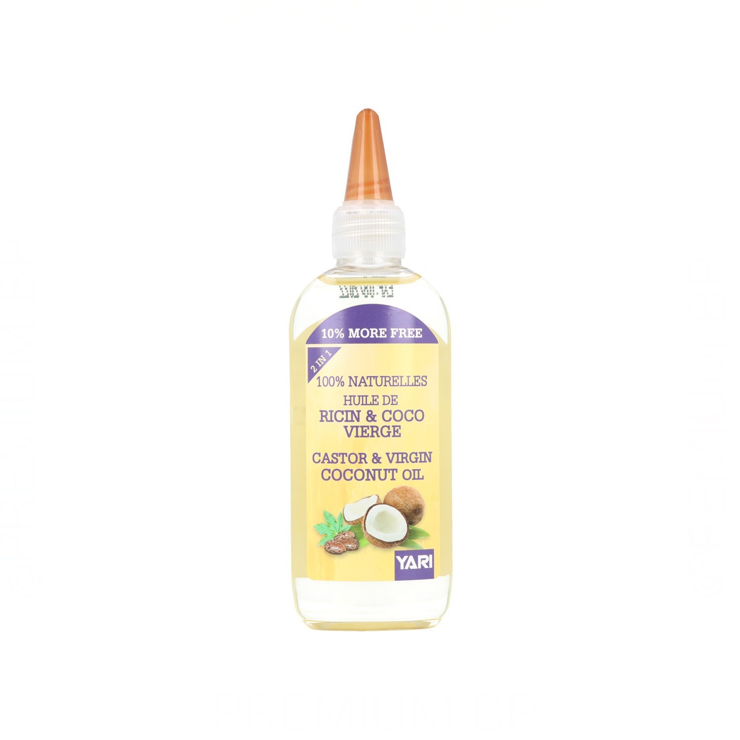 Yari Natural Huile de Castor y Virgen de Coco 110 ml