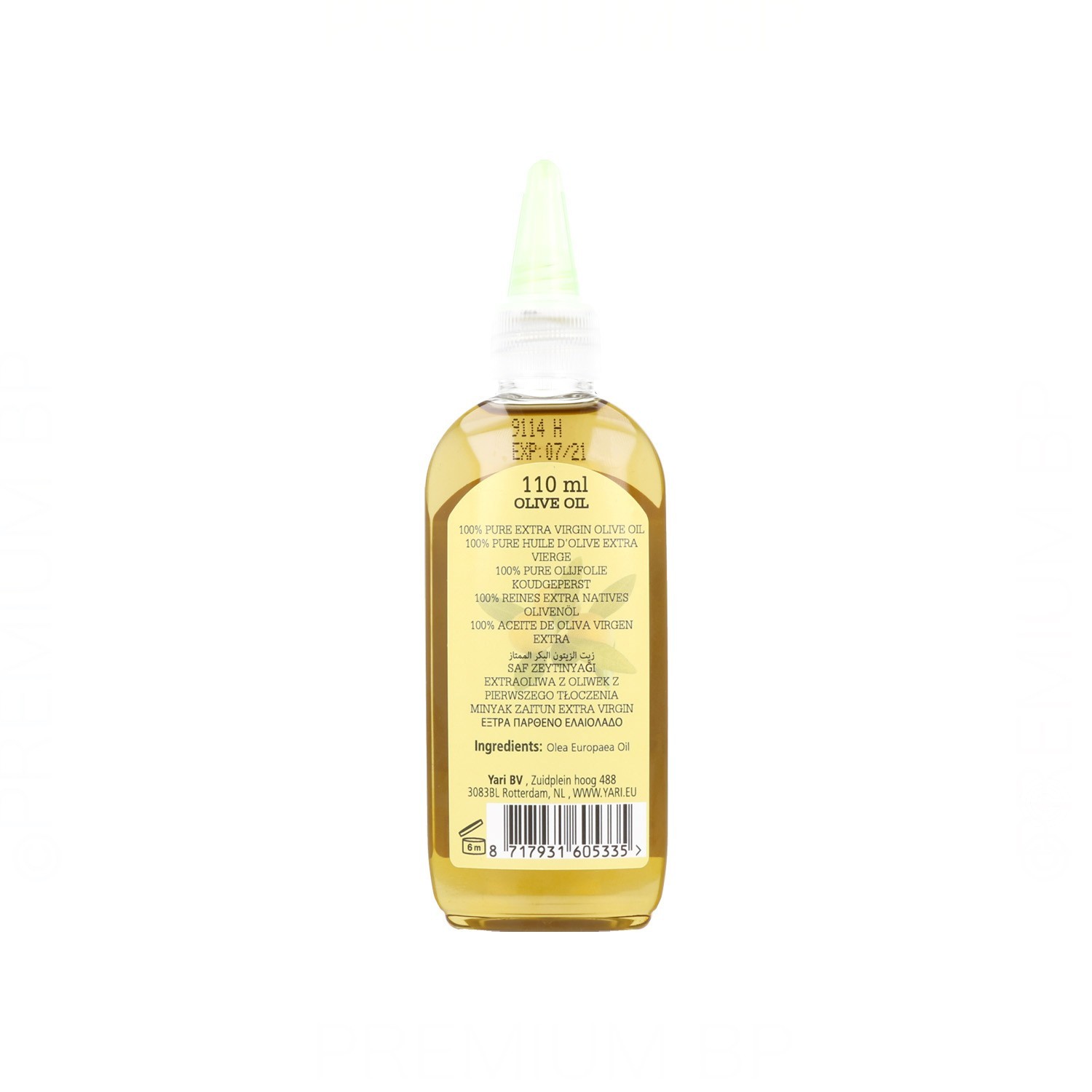 Yari Pure Huile de Oliva 110 ml (Extra Virgen)