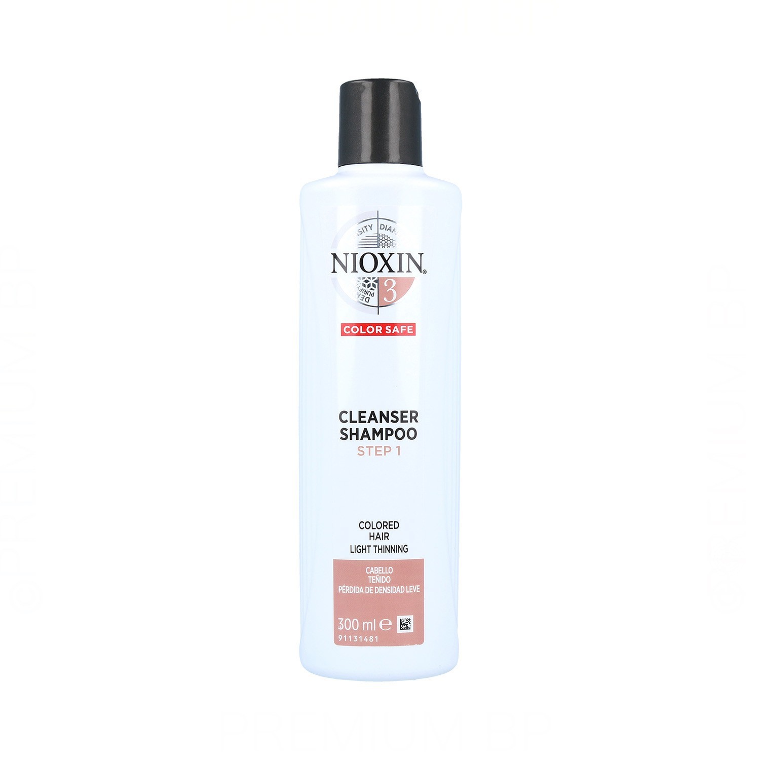 Nioxin Clean Sistema 3 Cabello Teñido Leve Champú 300 ml Nioxin Clean Sistema 3 Cabello Teñido Leve Champú 300 ml
