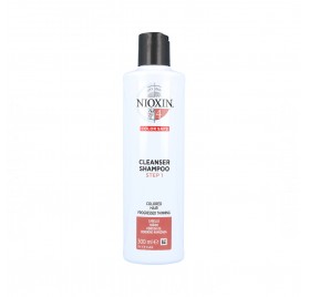 Nioxin Clean Sistema 4 Cabello Teñido Avanzado Champú 300 ml