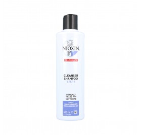 Nioxin Clean Sistema 5 Cabello Tratado Leve Champú 300 ml