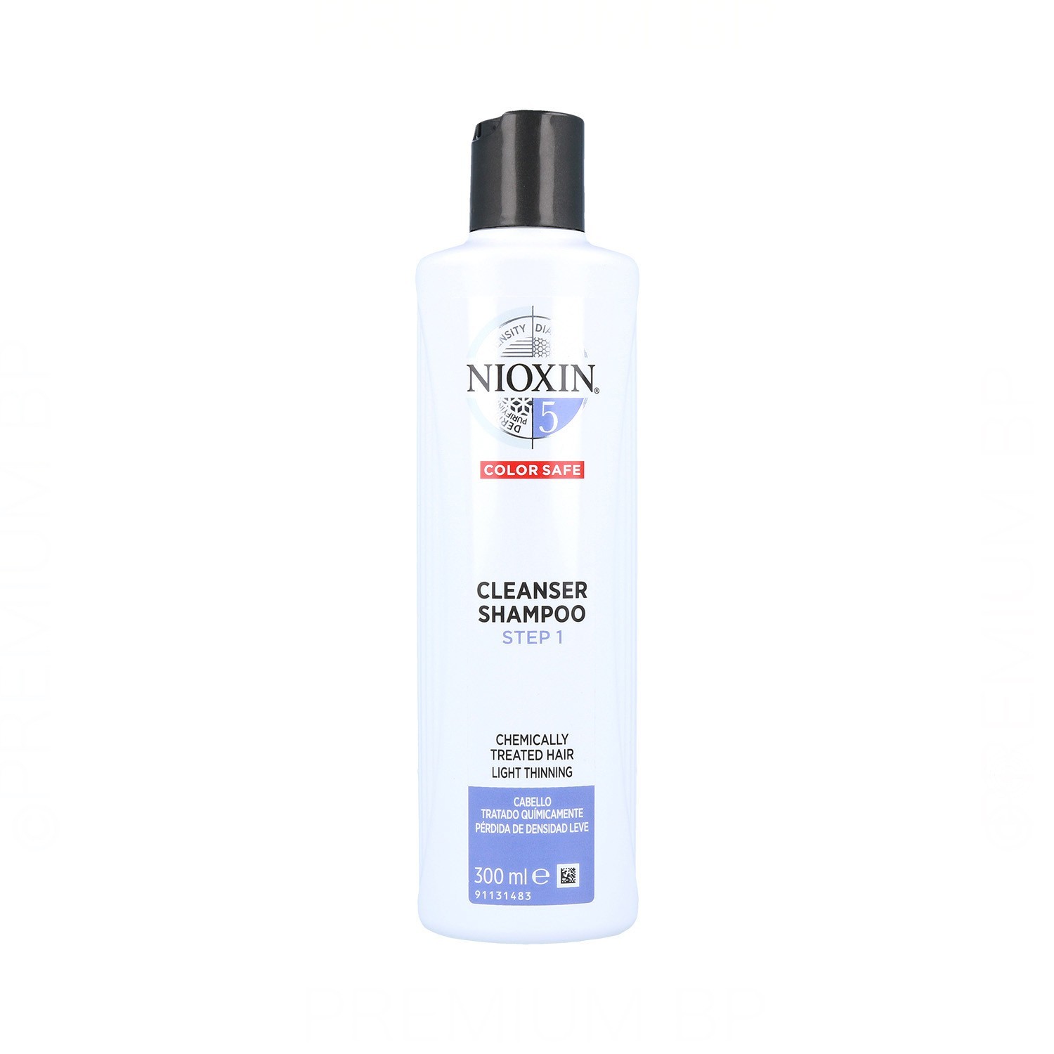 Nioxin Clean Sistema 5 Cabello Tratado Leve Champú 300 ml