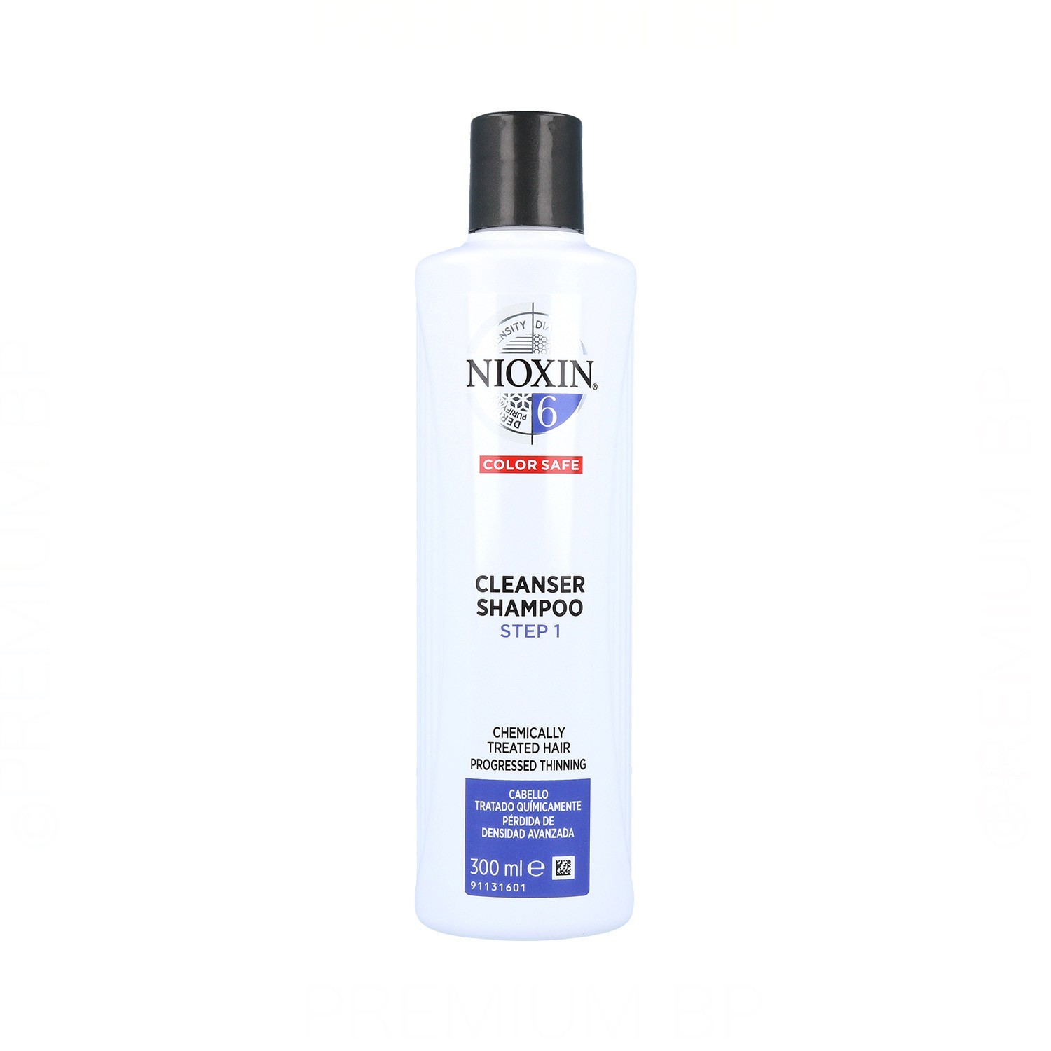 Nioxin Clean Champú Sistema 6 Cabello Tratado Avanzado 300 ml