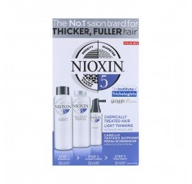 Nioxin Trial Kit System 5 Cabelo com tratamento suave