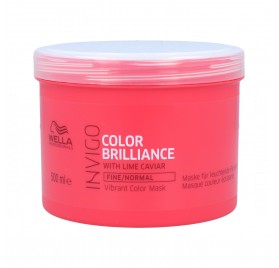 Wella Invigo Brilliance Fino Normal Máscara 500 ml