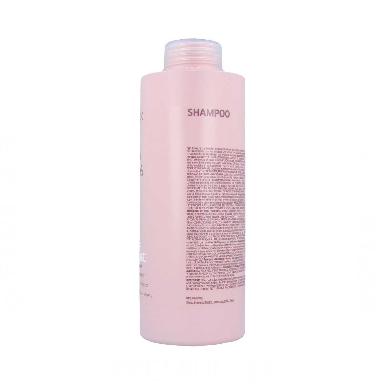 Wella Invigo Blonde Recharge Cool Blond Champú 1000 ml