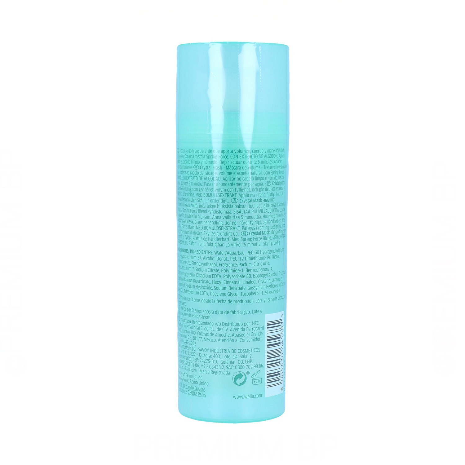 Wella Invigo Volume Boost Crystal Máscara 145 ml