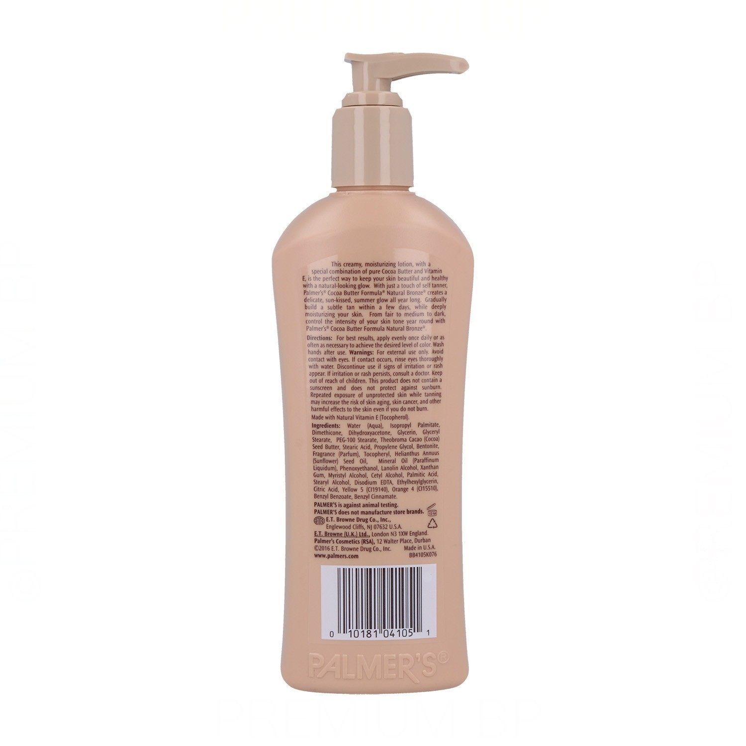 Palmers Cocoa Butter Formula Natural Bronze Loção 250 ml