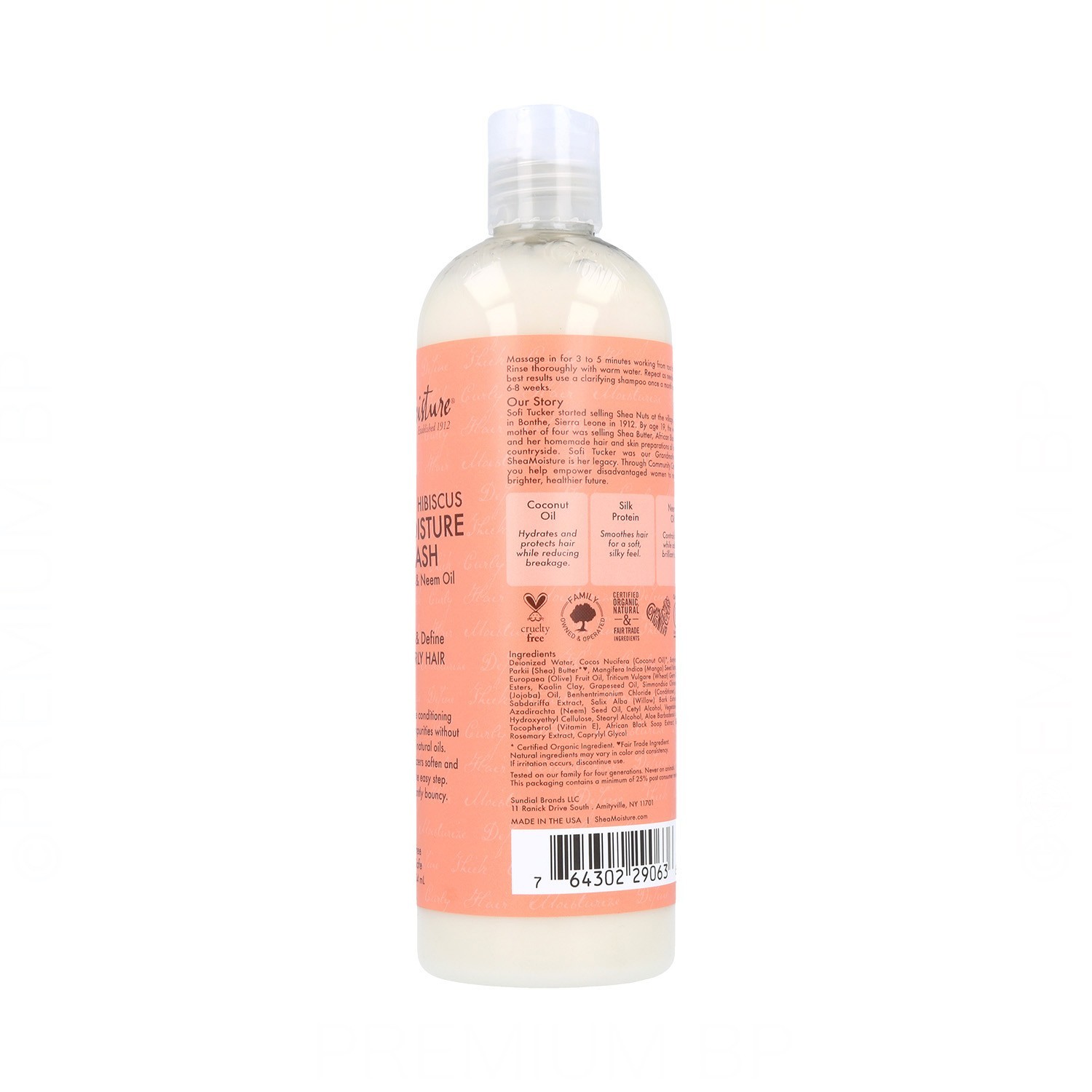 Shea Moisture Coconut & Hibiscus Co Wash Acondicionador 354 ml