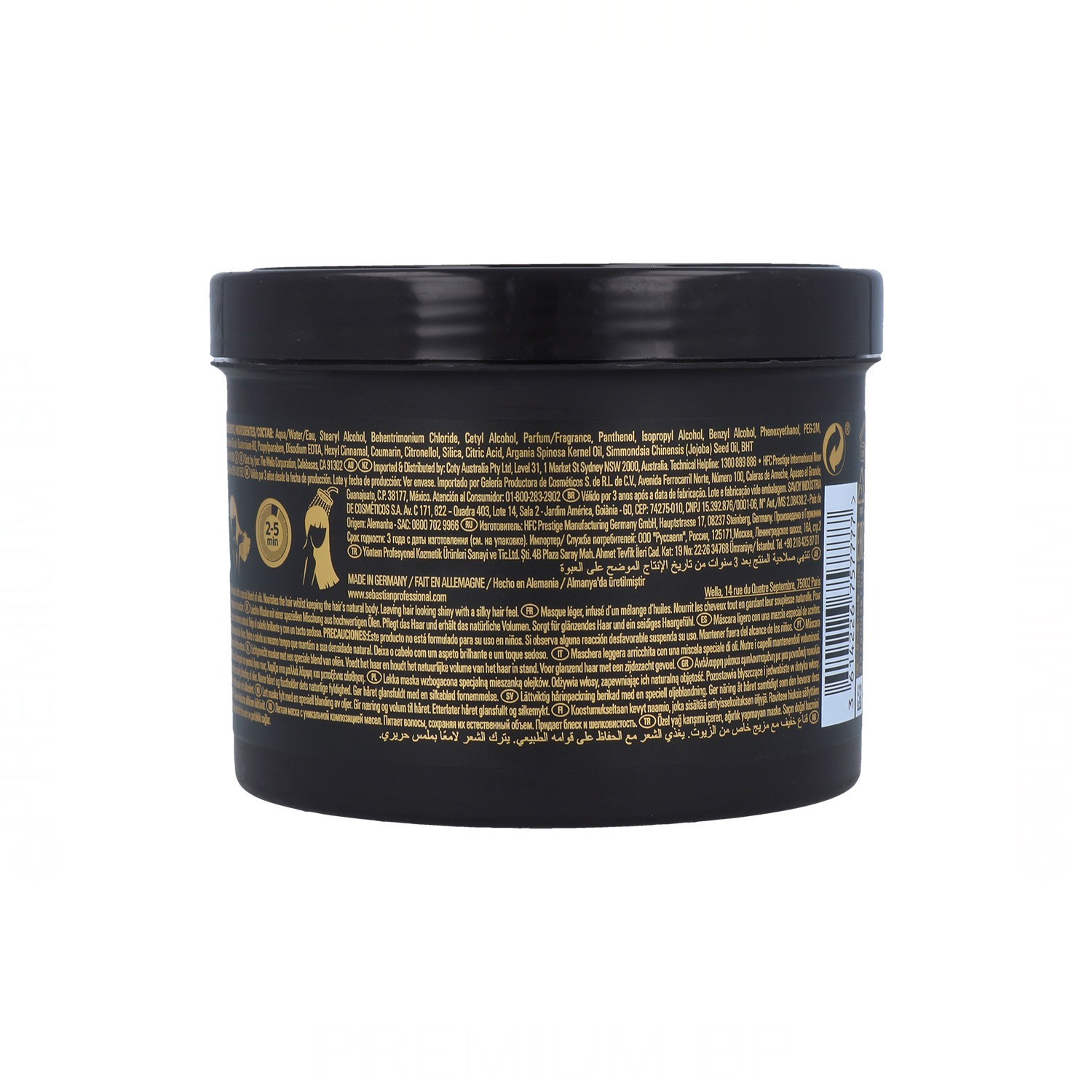 Sebastian Dark Oil Light Mascarilla 500 ml