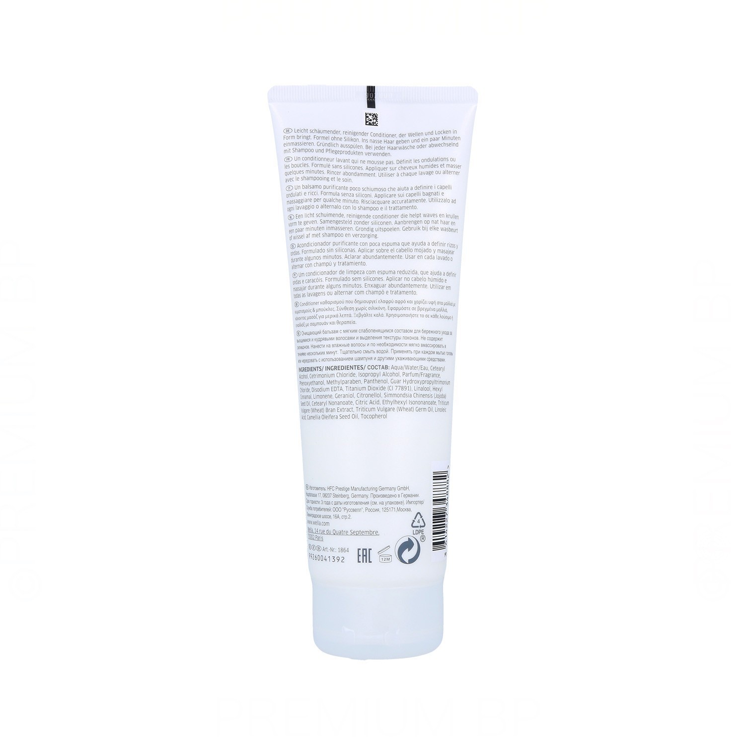 Wella Nutricurls Cleansing Acondicionador 250 ml