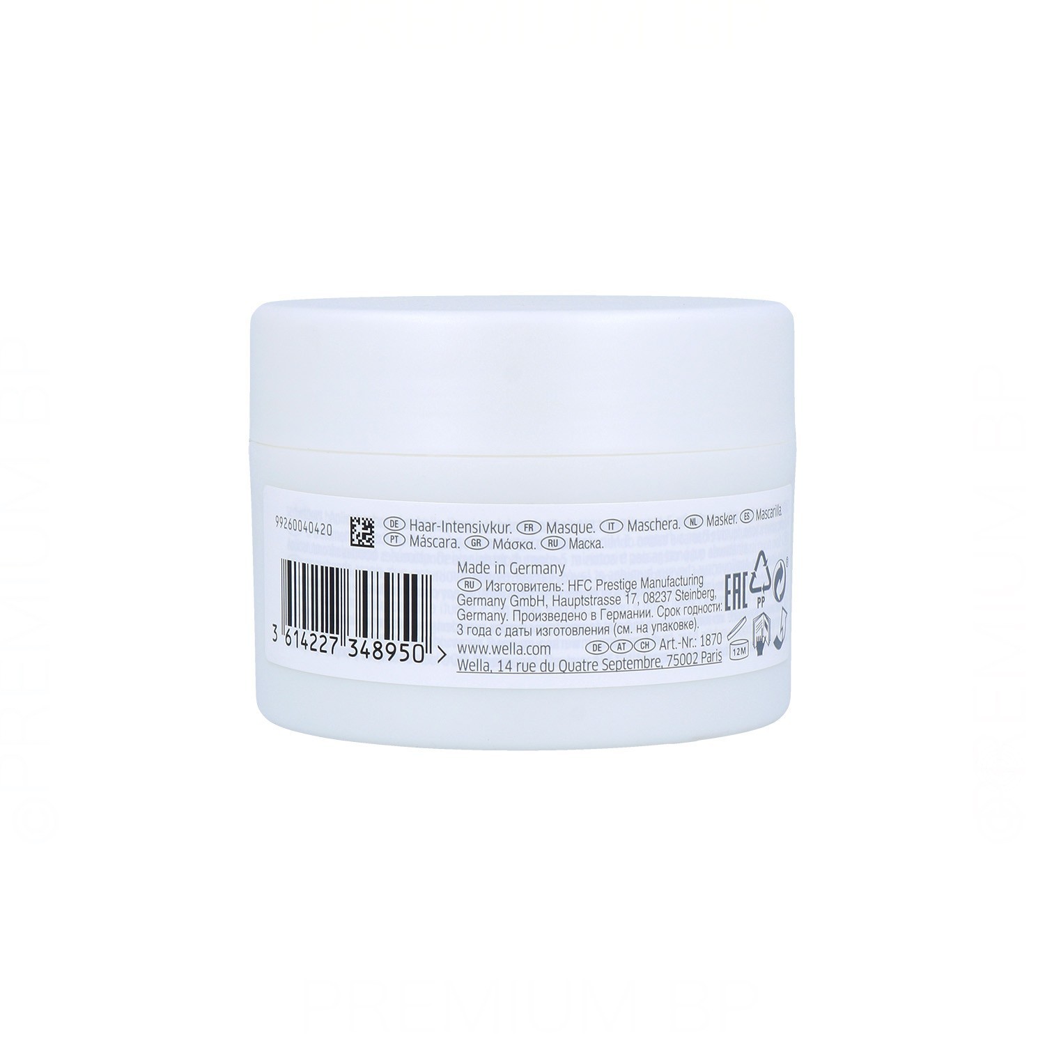 Wella Nutricurls Mascarilla 150 ml