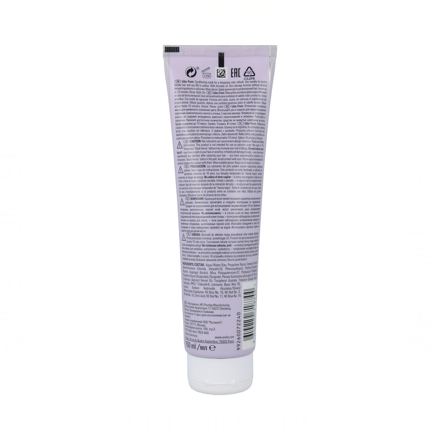 Wella Color Fresh Escarcha Lila Mascarilla 150 ml