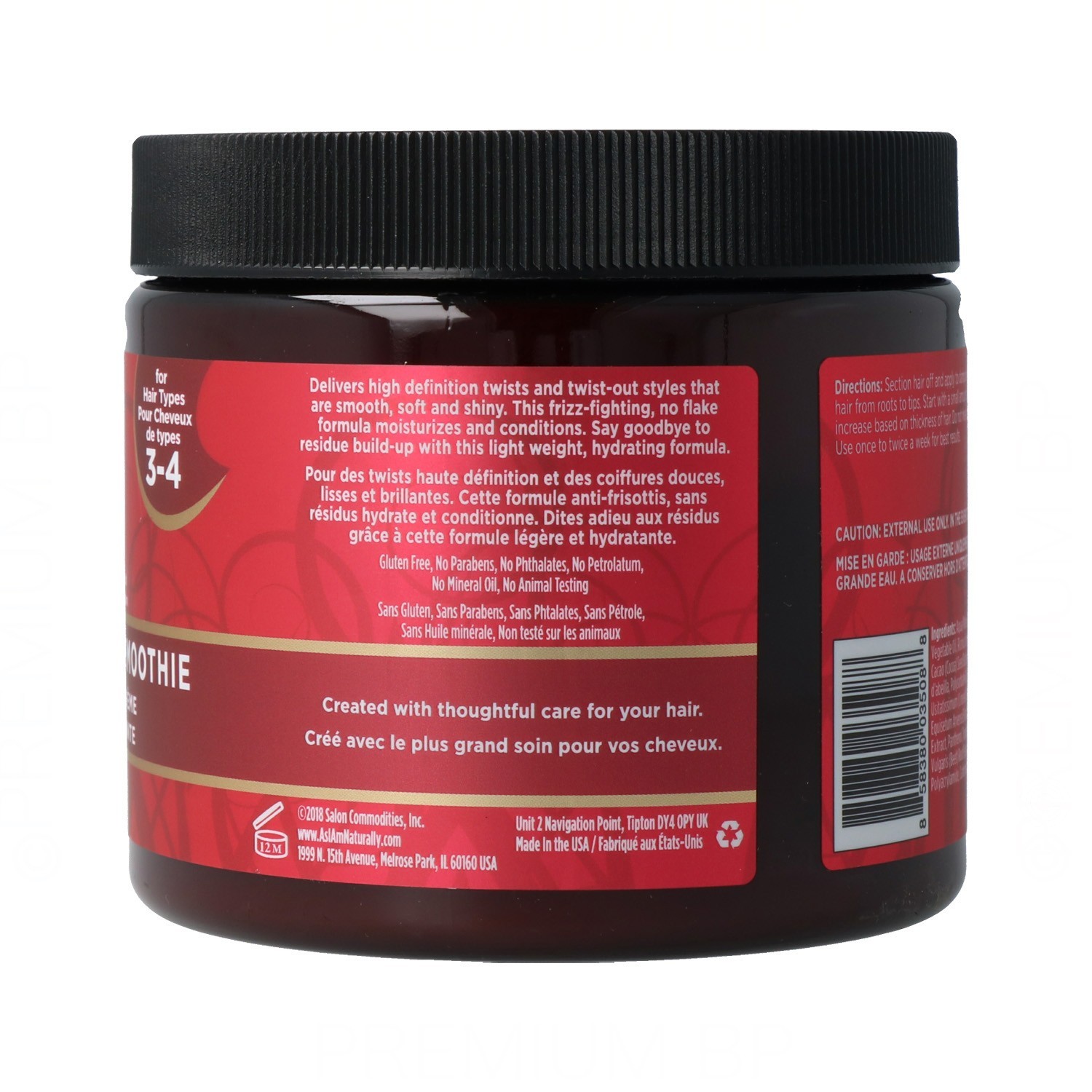 As I Am Long And Luxe Curl Enhancing Smoothie 454G/16Oz