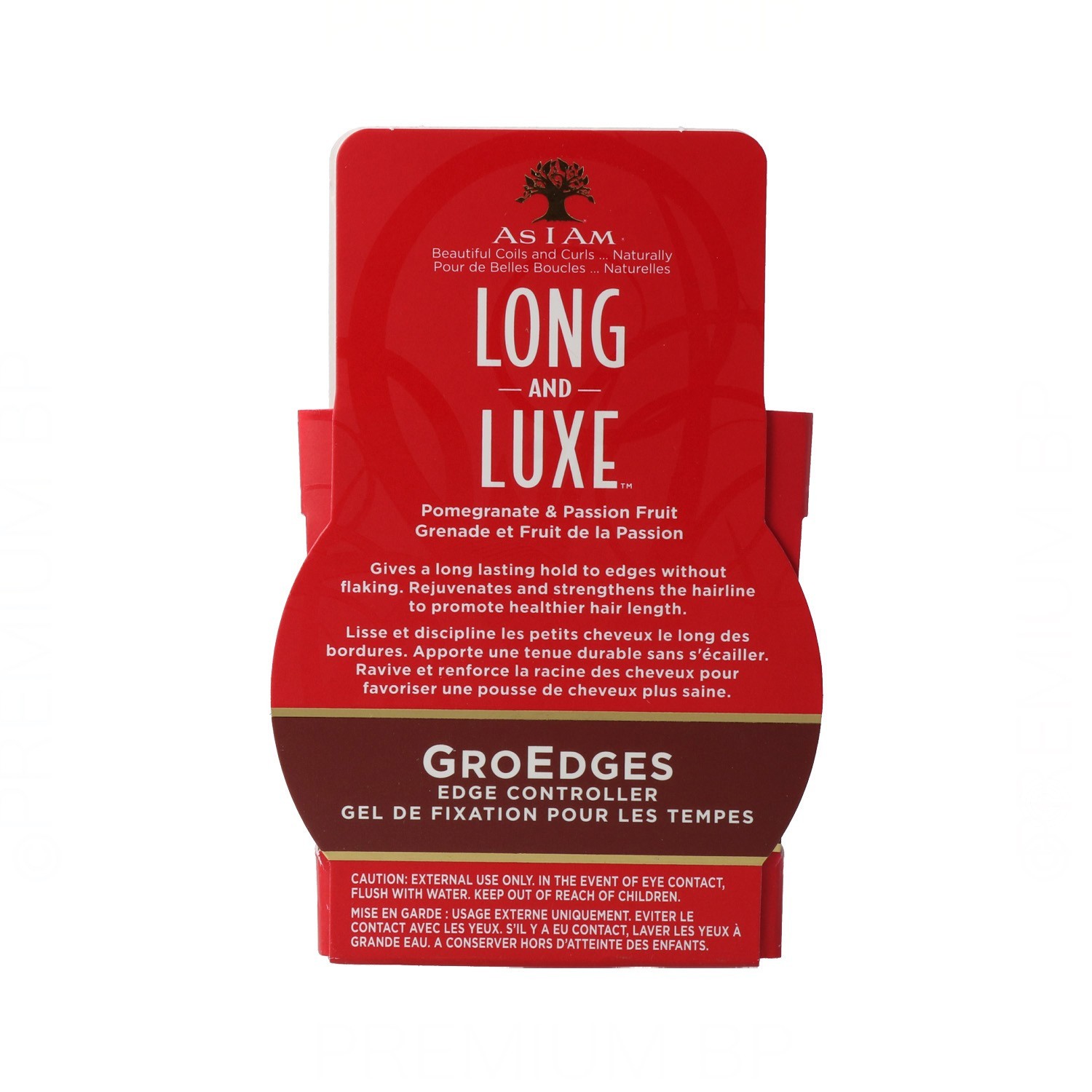 As I Am Long And Luxe Gro Edges 113G/4Oz