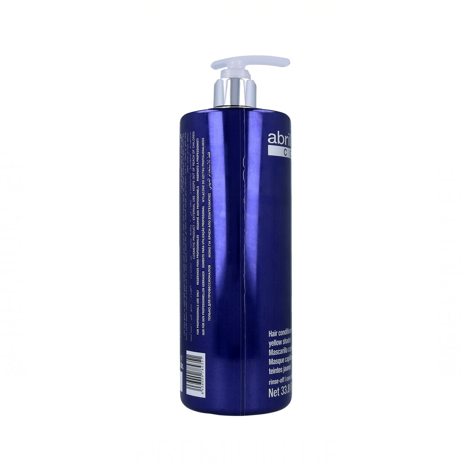 Abril Et Nature Platinum Toner Loiro 1000 ml (Máscara)