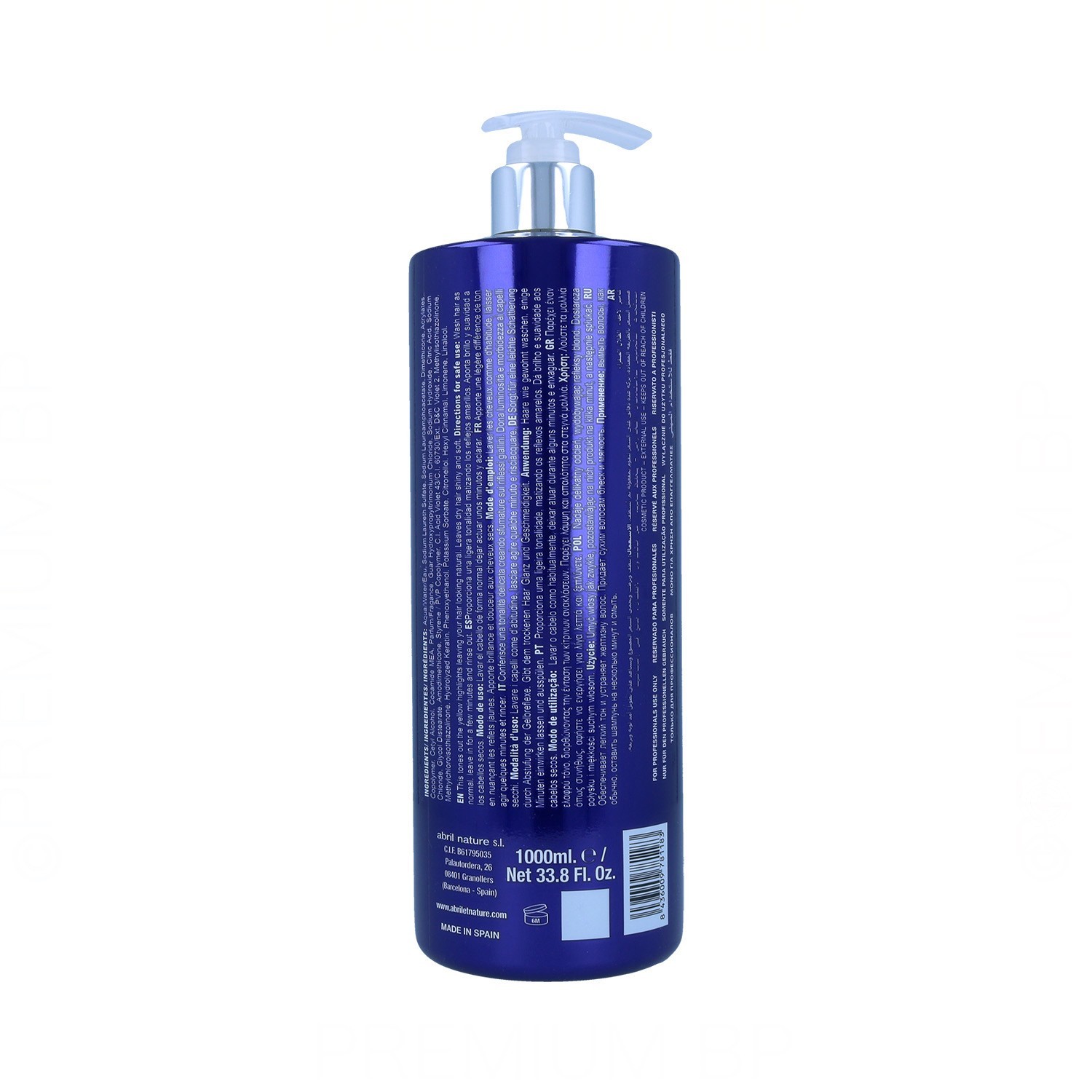 Abril Et Nature Silver Champú 1000 ml