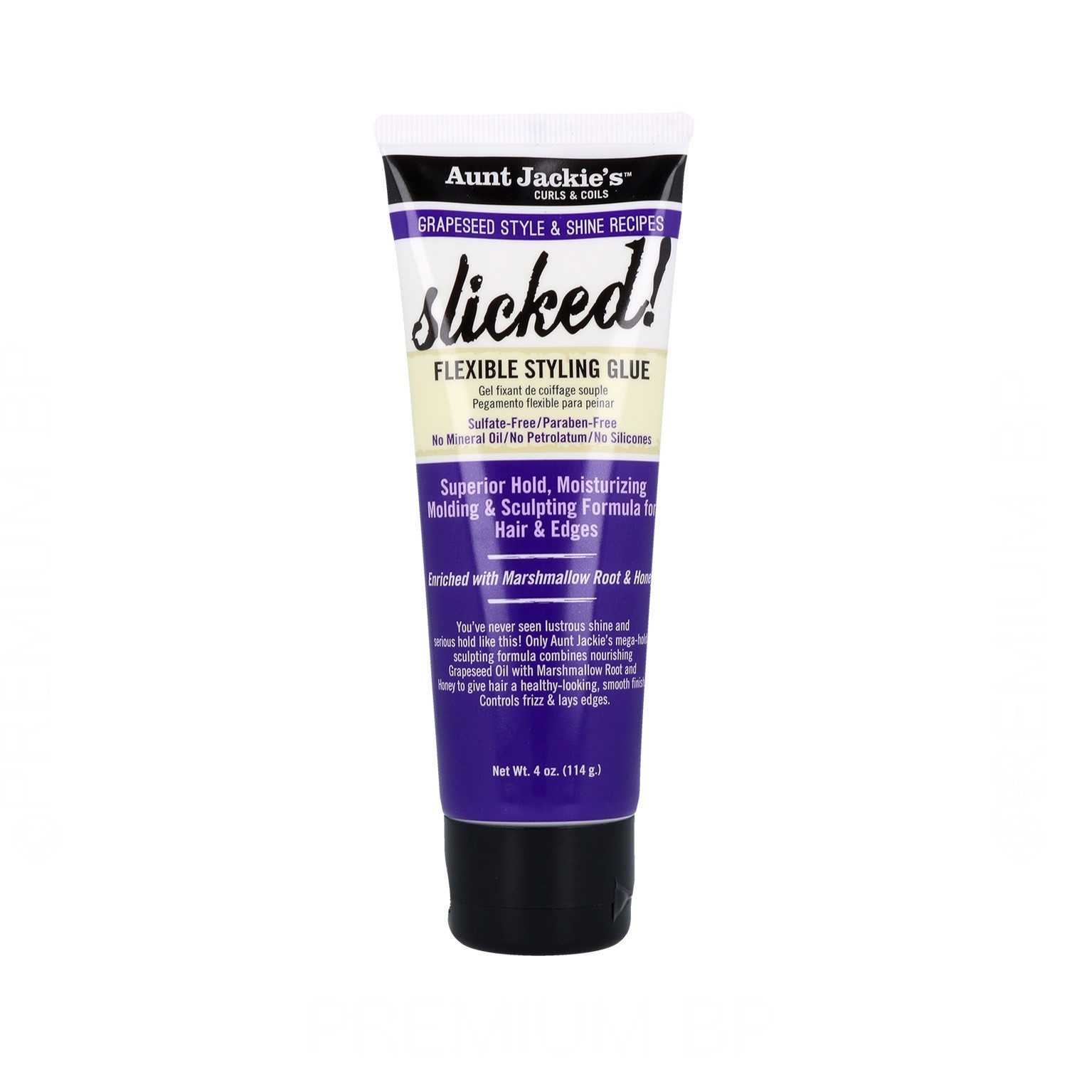 Aunt Jackie'S Curls & Coils Grapeseed Slicked! Felxible Styling Gel 114G/4Oz Aunt Jackie'S Curls & Coils Grapeseed Slicked! Felxible Styling Gel 114G/4Oz