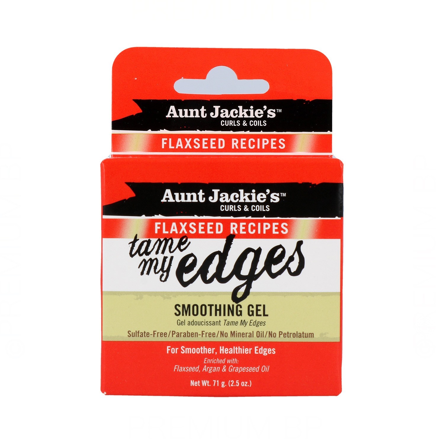 Aunt Jackie'S Curls & Coils Flaxseed Tame My Edges Smoothing Gel 71G/2.5Oz Aunt Jackie'S Curls & Coils Flaxseed Tame My Edges Smoothing Gel 71G/2.5Oz