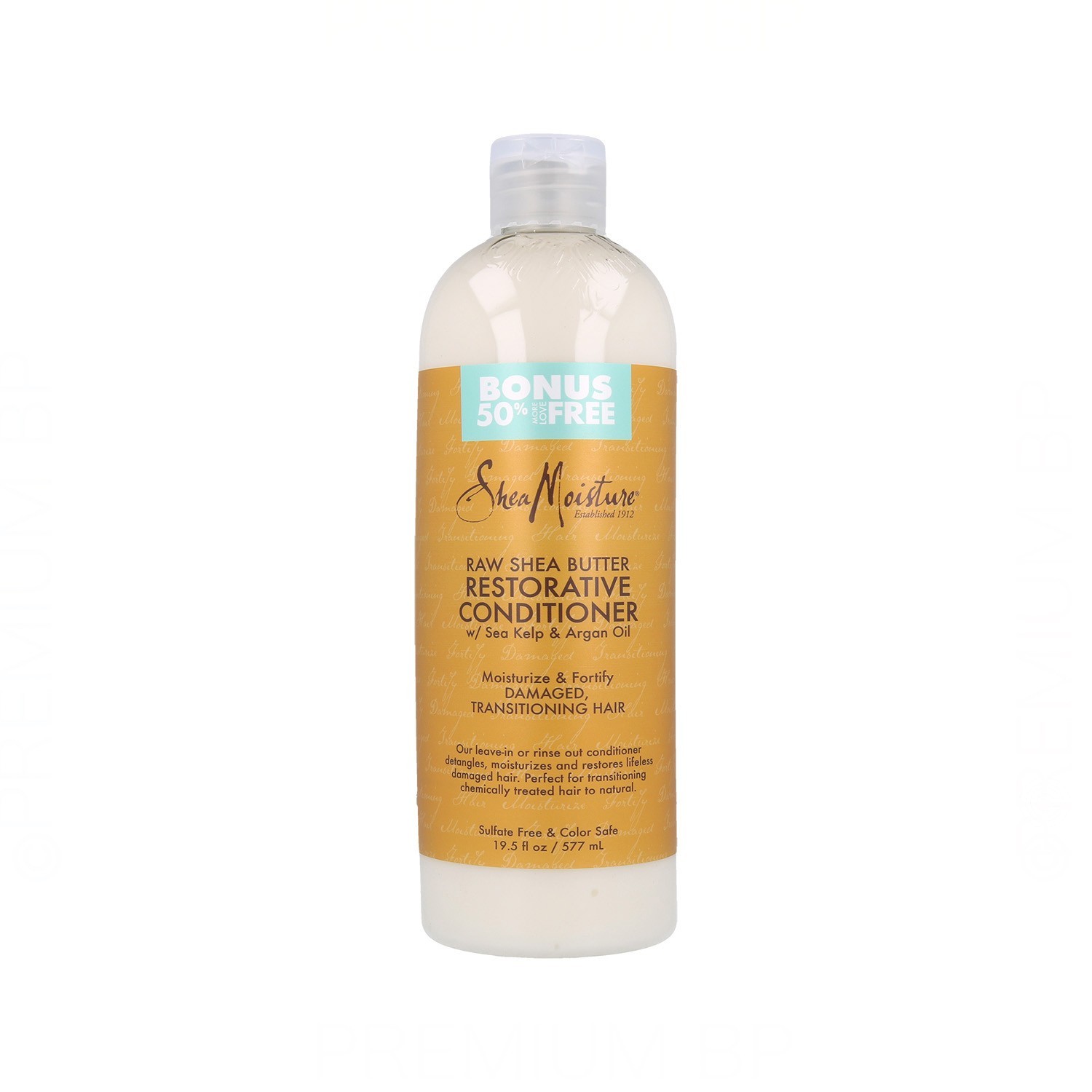 Shea Moisture Raw Shea Butter Acondicionador Restorative 19,5Oz/577 ml (Bonif-50%)