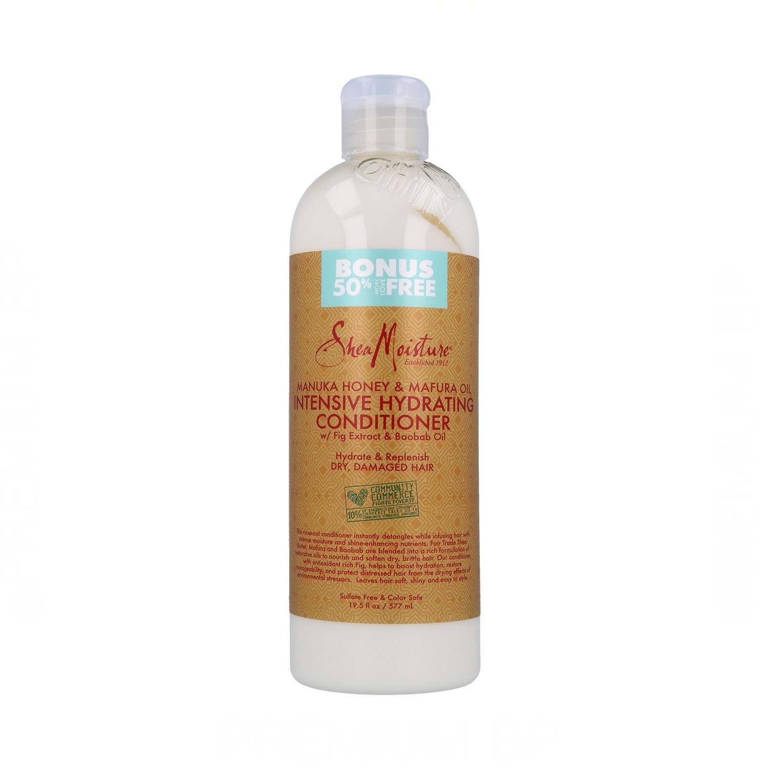 Shea Moisture Manuka Honey & Mafura Oil Intense Hydrate Condicionador 577 ml (Bonus-50%)