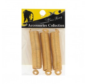 Lb Bolitas Spiral Metal Grande (Bd004Sl-Gold)