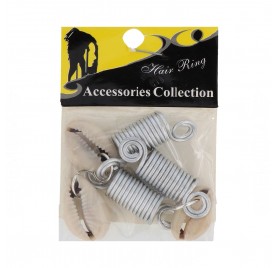 Lb Bolitas Spiral Metal Pequeña (Bd004Ss-Silver)