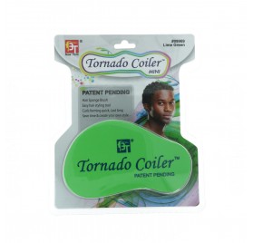 Beauty Town Tornado Coiler Mini Escova Esponja Limão Verde 10mm (09969)