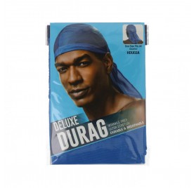 Beauty Town Net Cool & Sleek Deluxe Durag Assorted Bleu (Hdu02A)