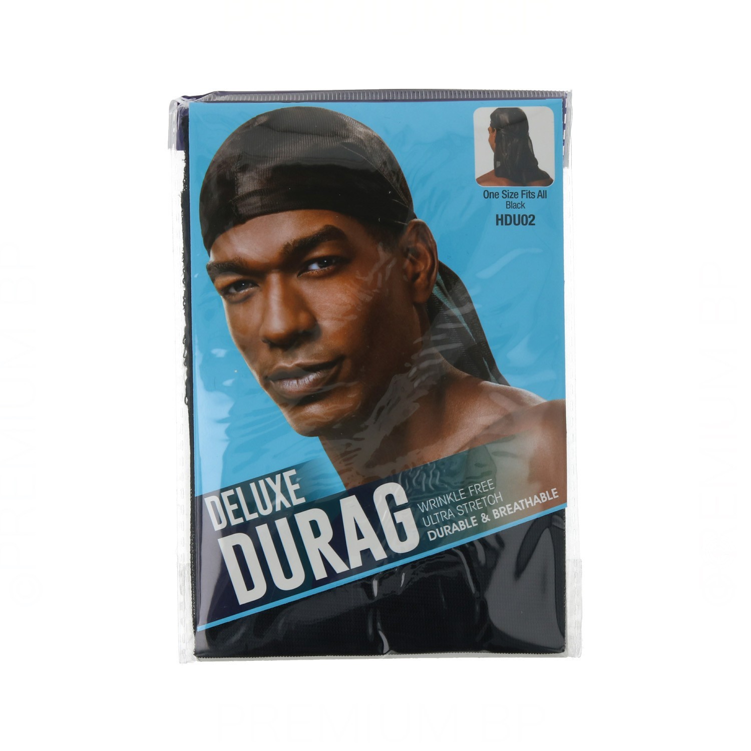 Beauty Town Net Cool & Sleek Deluxe Durag Black (Hdu02)