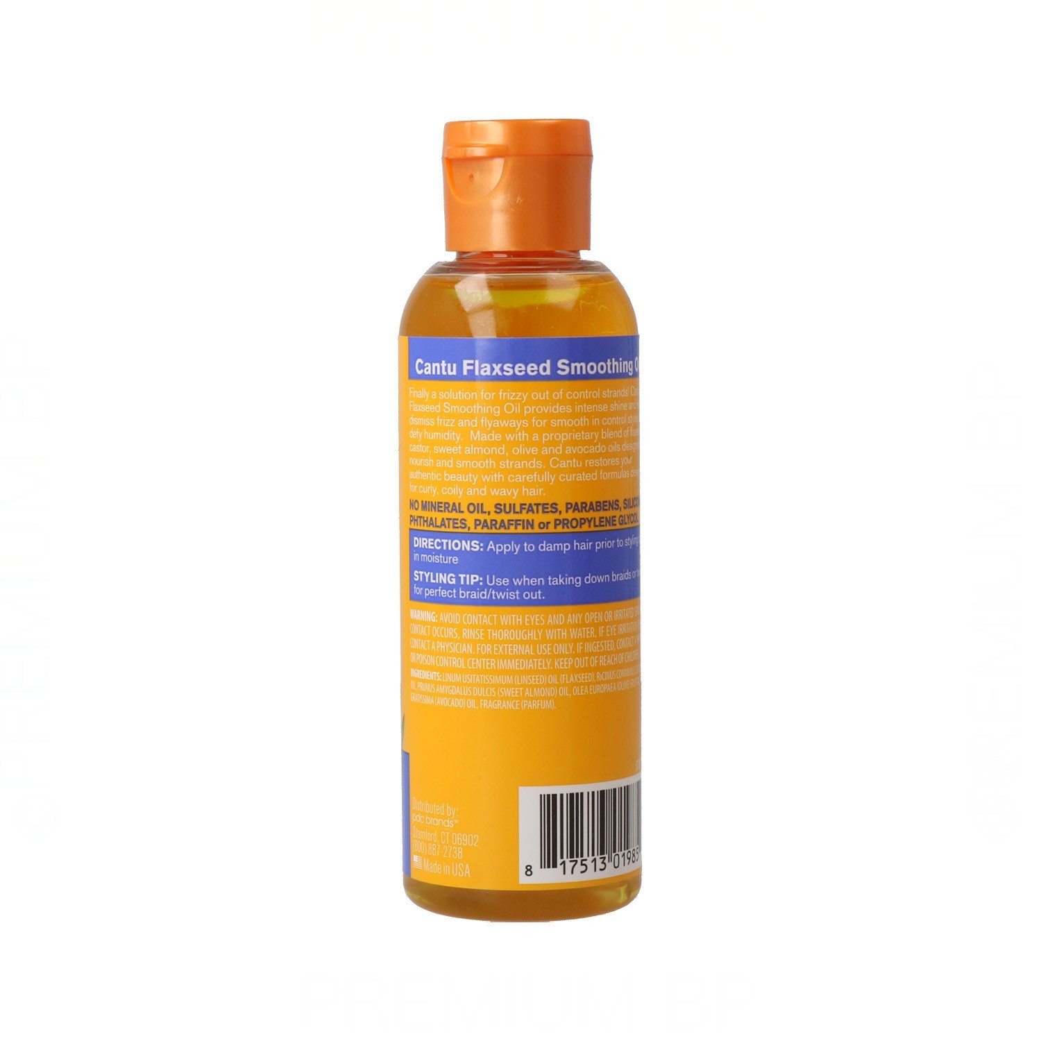 Cantu Flaxseed Smoothing Aceite 3.4Oz/100 ml