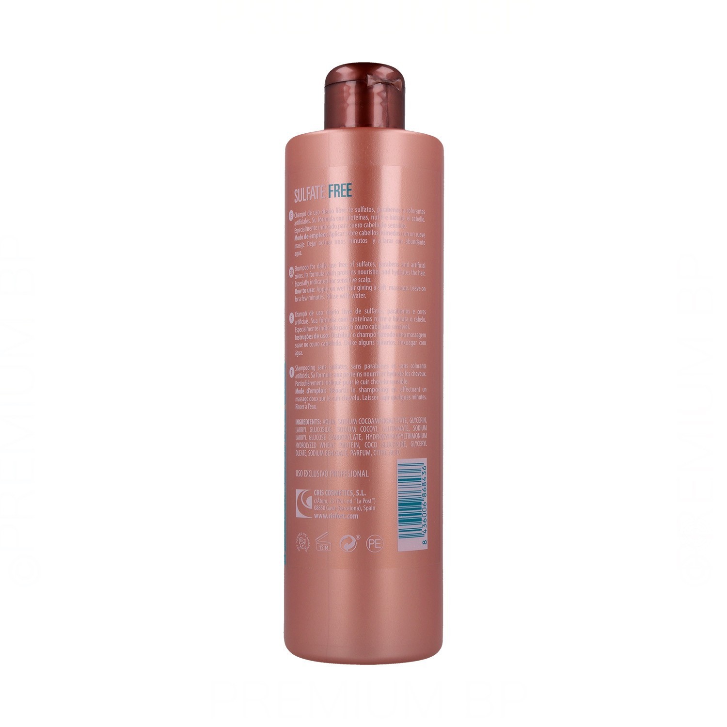 Risfort Sin Sulfato Champú 500 ml