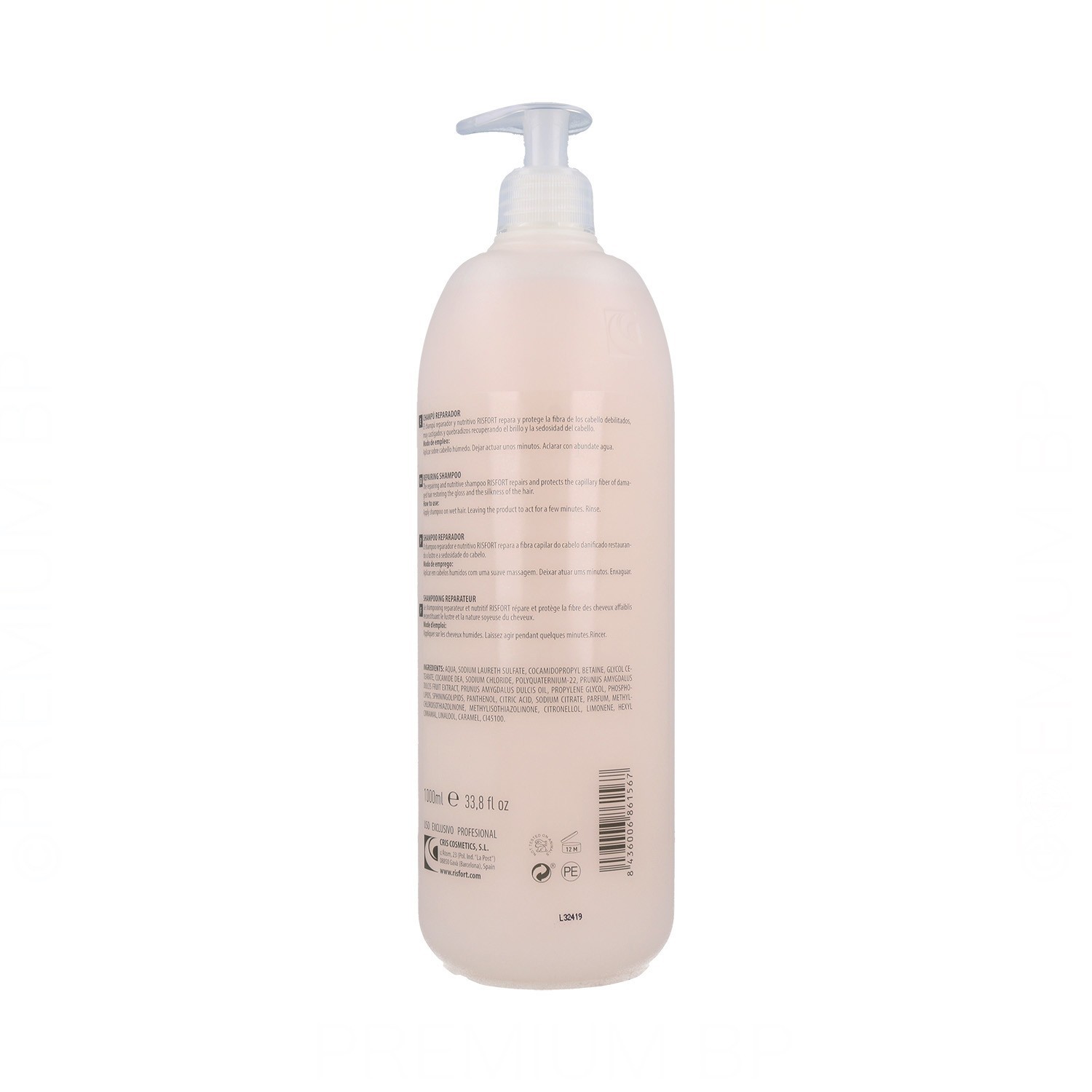 Risfort Total Repair Champú 1000 ml