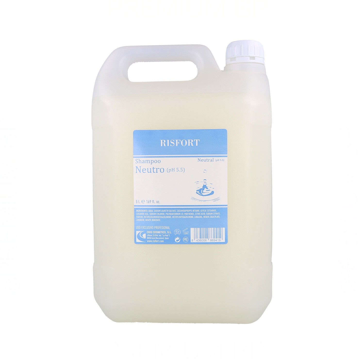 Risfort Neutro Ph 5.5 Champú 5000 ml