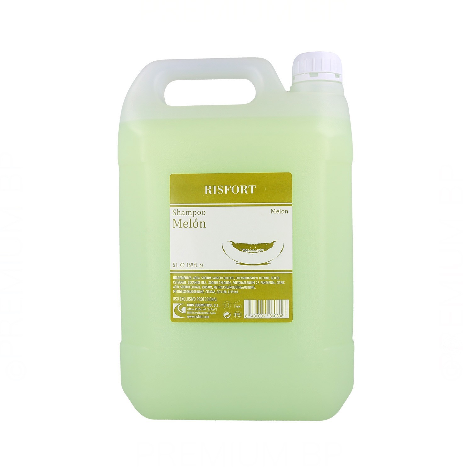 Risfort Melón Champú 5000 ml Risfort Melón Champú 5000 ml