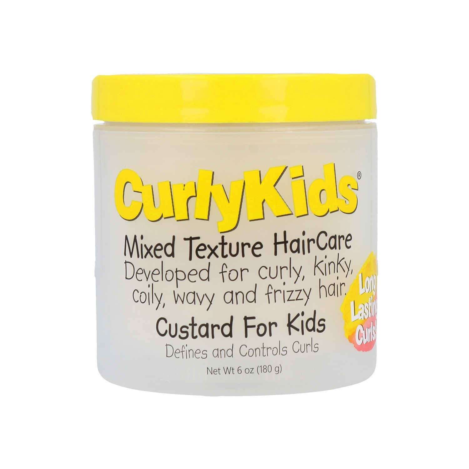 Curly Kids Mixed Texture HairCare Gel/Crema Custard Para Niños 180G/6Oz