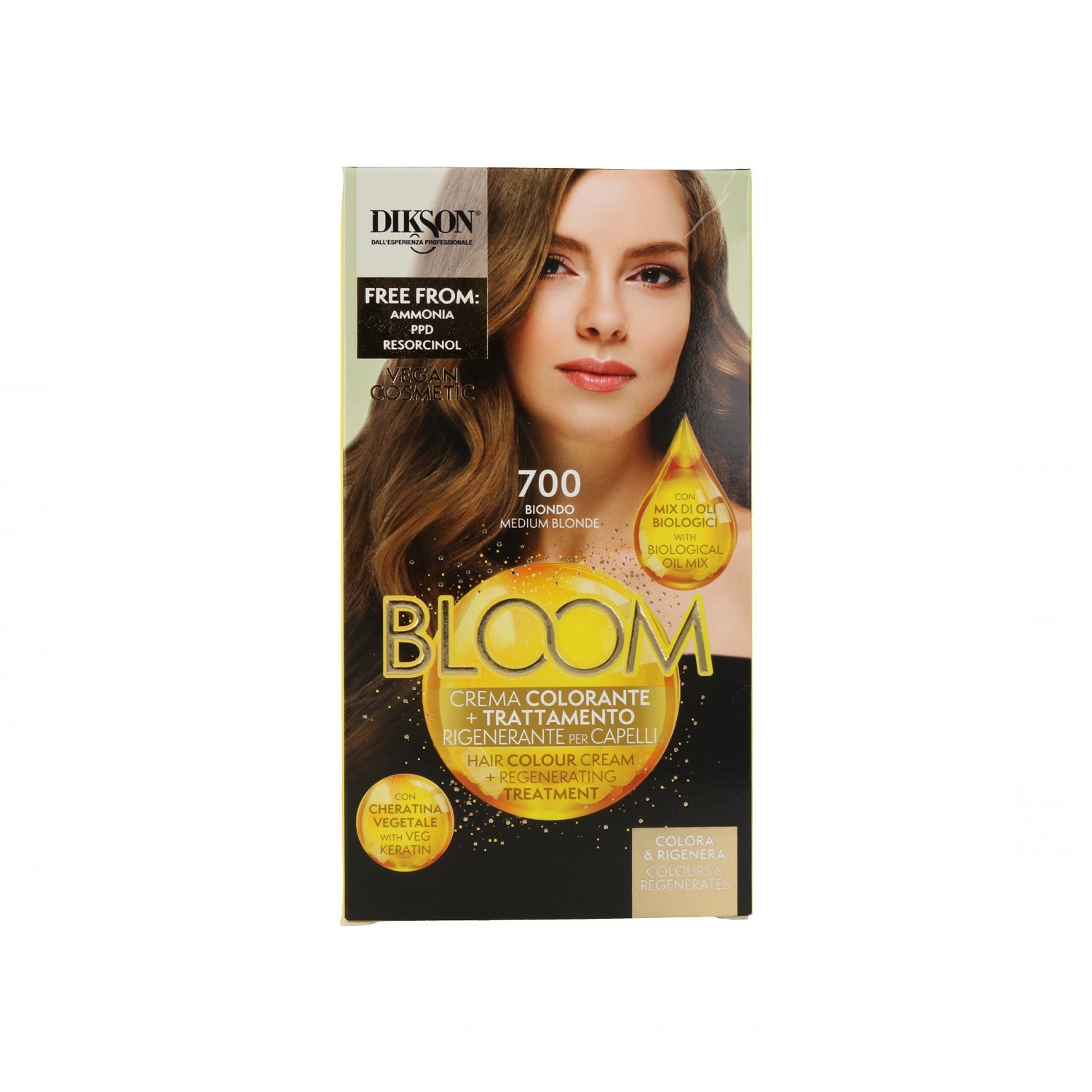 Dikson Bloom Crème Color 700 Blond Moyen