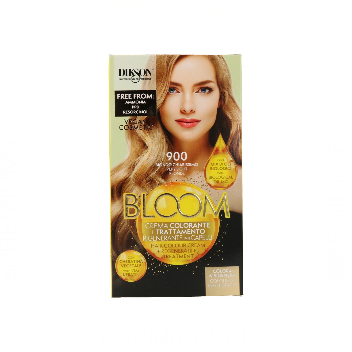 Dikson Bloom Crema Color 900 Rubio Clarisimo Dikson Bloom Crema Color 900 Rubio Clarisimo